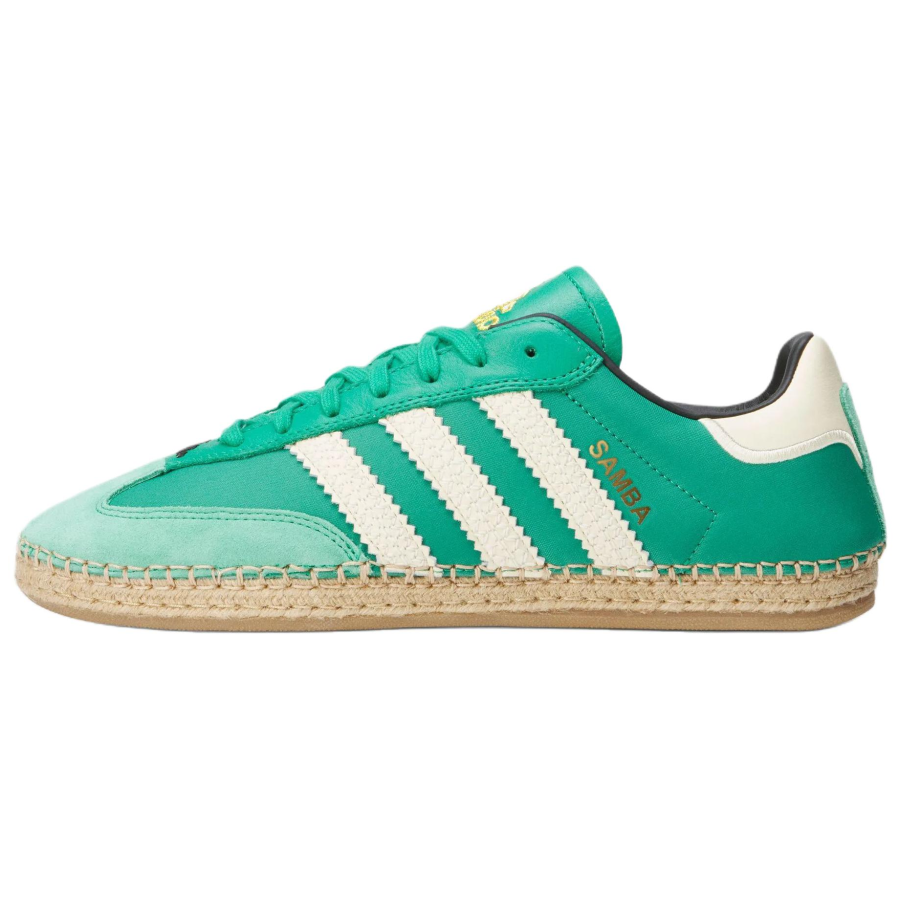 Adidas Originals CLOT X Adidas Originals Samba German Army Trainers Unisex Low Top Green White