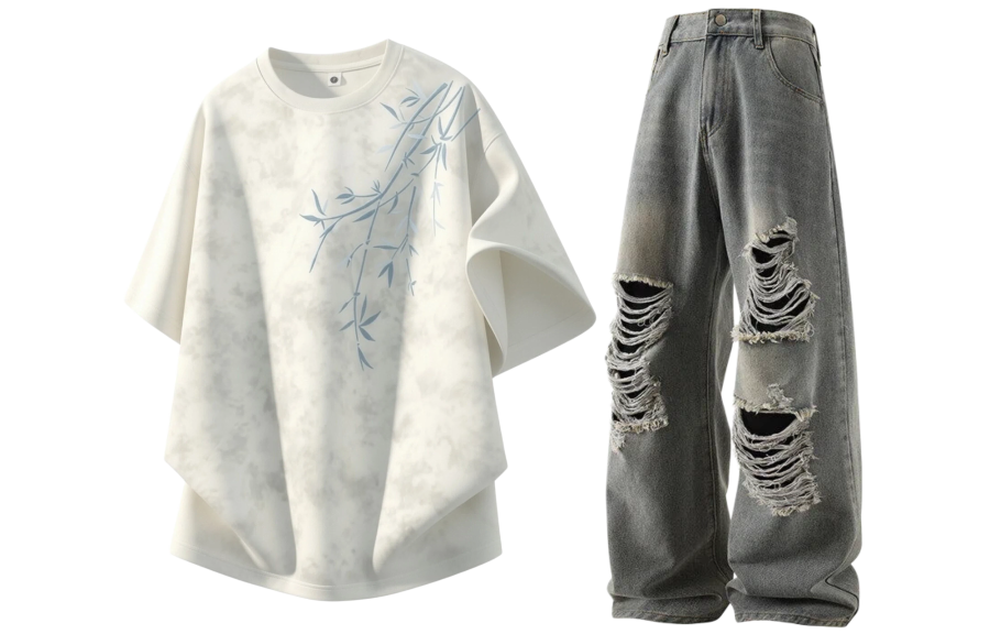 GWAF Casual Sportswear Unisex Crew Neck Moderate