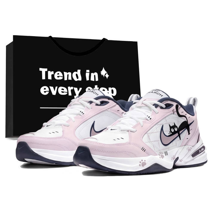 Nike Nike Air Monarch 4 Chunky Sneakers Unisex Low Top White/Blue