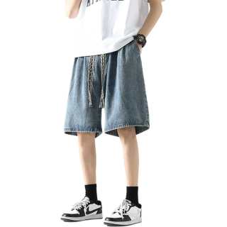 FRQ Denim Shorts Unisex Moderate