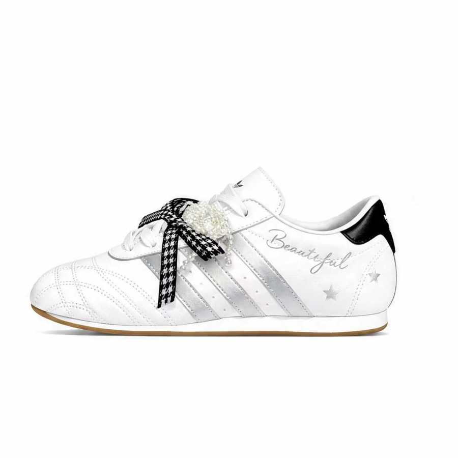 Adidas Originals Taekwondo Training Shoes Women's Low Top White/Black/Silver