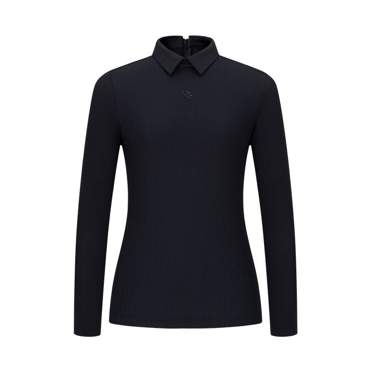 DESCENTE PRO Golf Clothing Women's Polo Collar Moderate