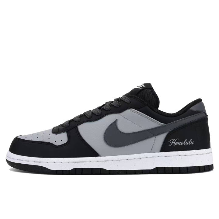 Nike Nike Big Skateboard Shoes Men's Low Top Gray