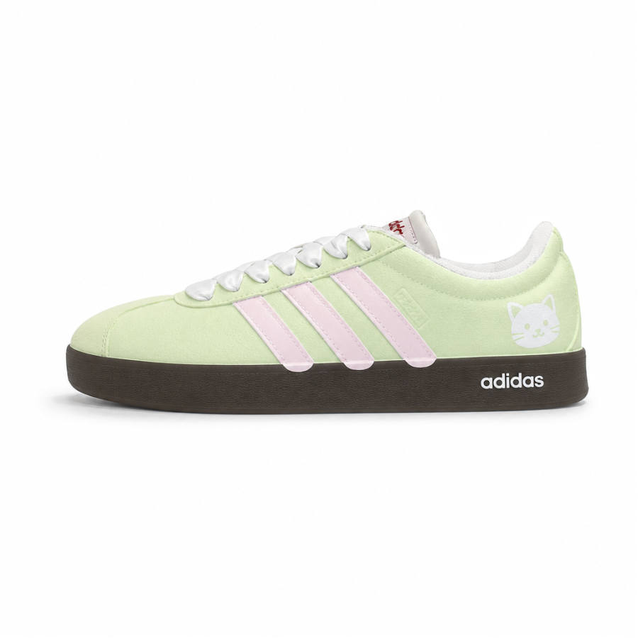 Adidas Adidas Vl Court Classic German Army Trainers Unisex Low Top Green