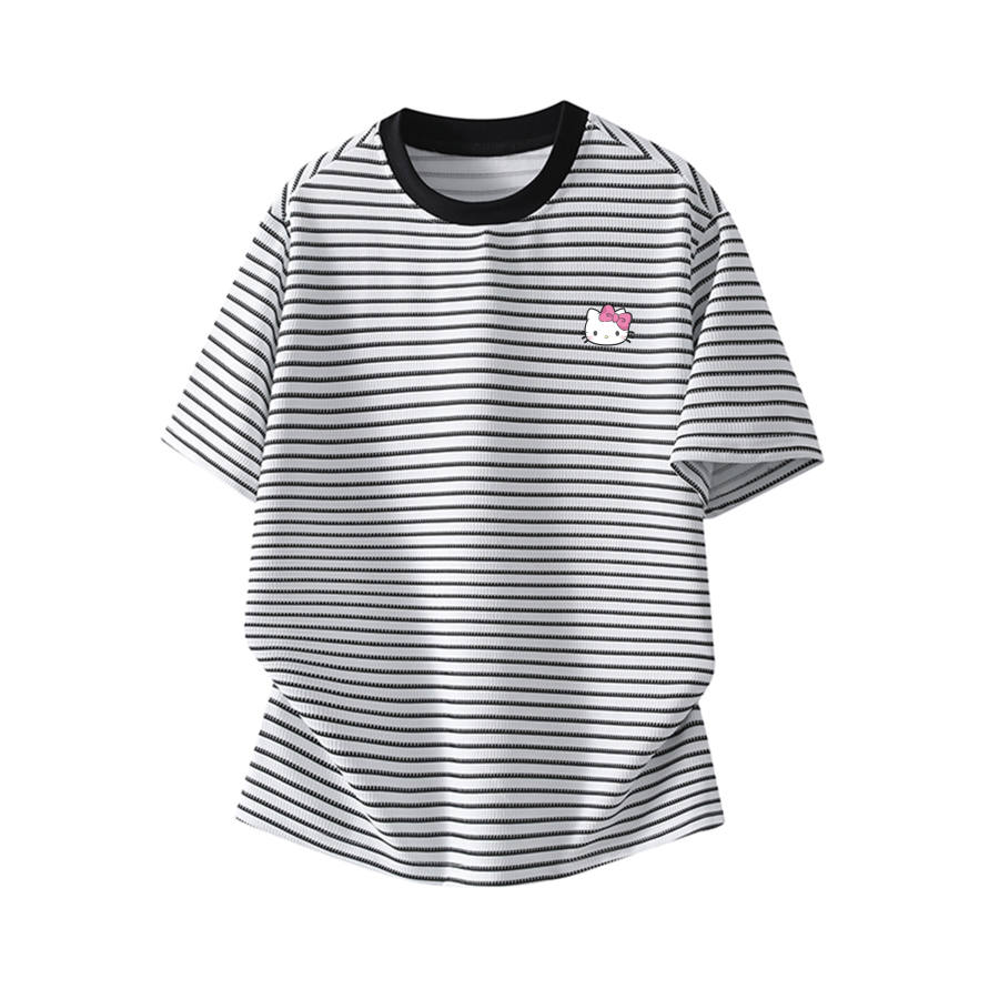 Sanrio Hello Kitty T Shirts Women's Crew Neck Moderate
