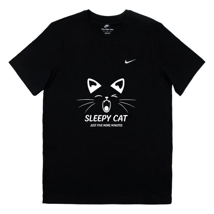 Nike Nike Sportswear T Shirts Unisex Black Crew Neck