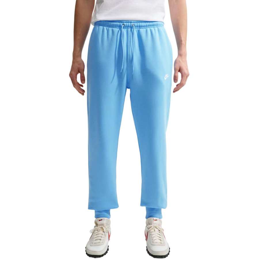 Nike Nike Sportswear Club Sports Pants Men's Soccer Blue/Soccer Blue/White Moderate Cuffed Pants