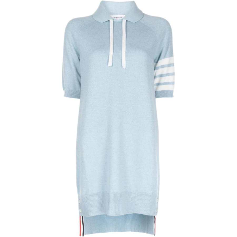 THOM BROWNE THOM BROWNE· Short Sleeved Dress Women's Blue