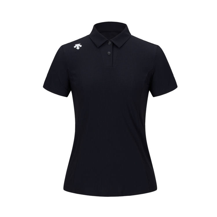 DESCENTE PRO Golf Clothing Women's Polo Collar Moderate