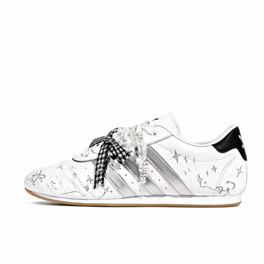 Adidas Originals Taekwondo Training Shoes Women's Low Top White/Black/Silver
