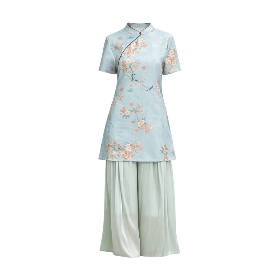 TUSHIFEI Casual Suits Women's Stand Collar Moderate