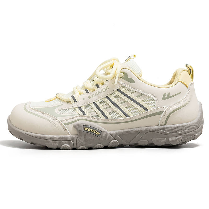 WARRIOR Running Shoes Women's Low Top Green/Yellow/Silver