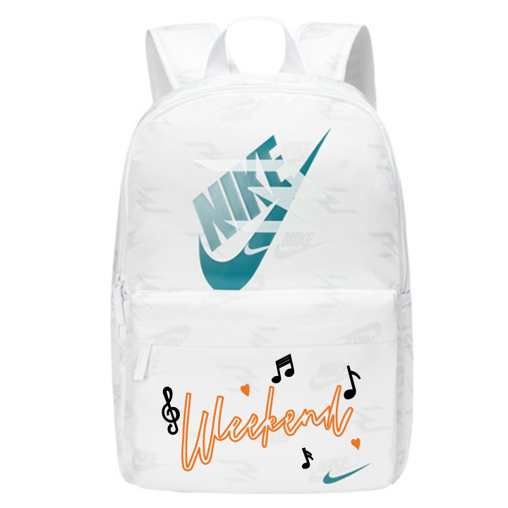 Nike Nike 3Brand Polyester Backpack Medium Unisex Bright White