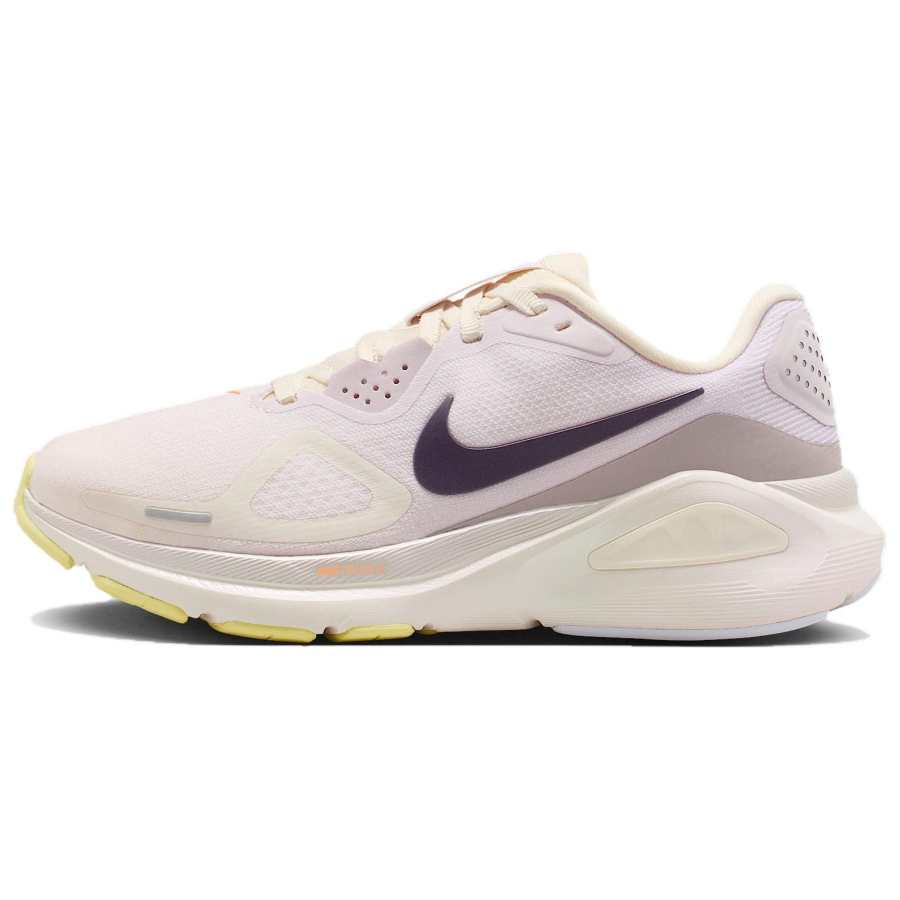Nike Nike Zoom Structure 26 Running Shoes Women's Low Top Pink White/Light Purple Lilac/Yellow Green/Imperial Purple