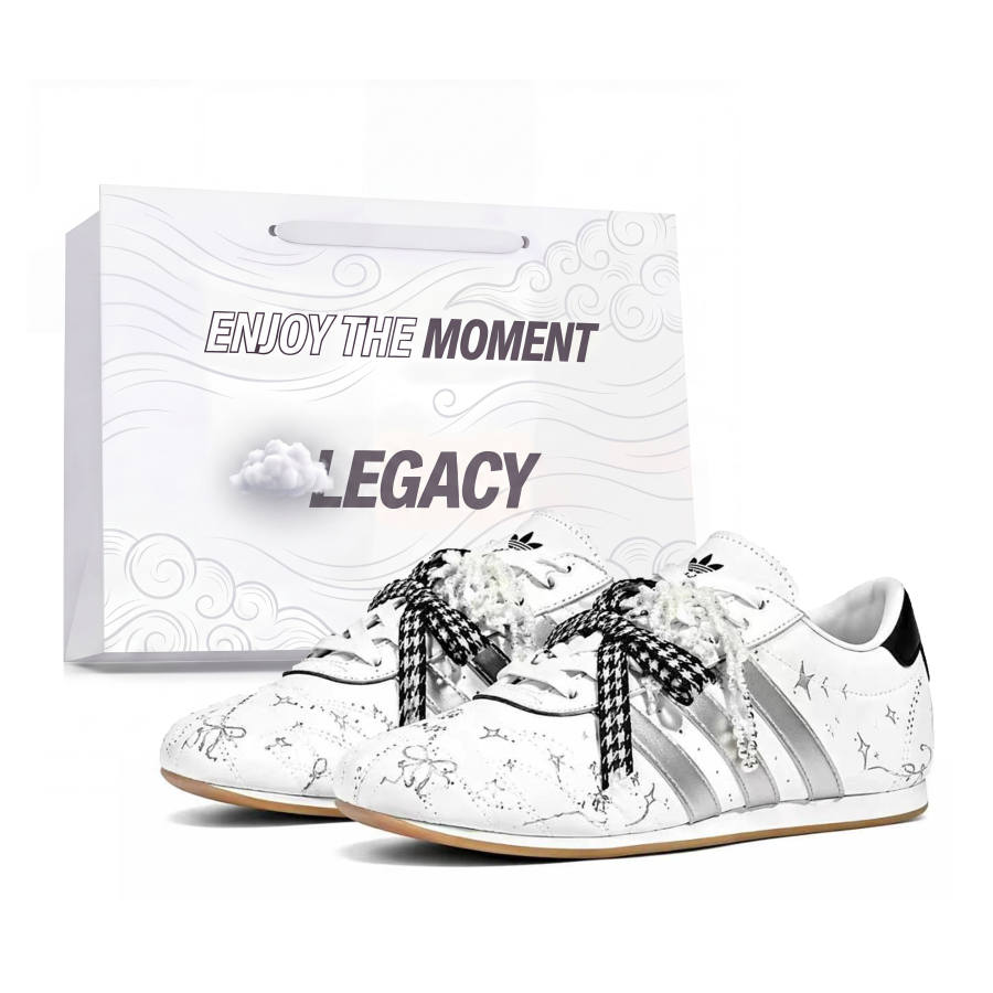 Adidas Originals Taekwondo Training Shoes Women's Low Top White/Black/Silver