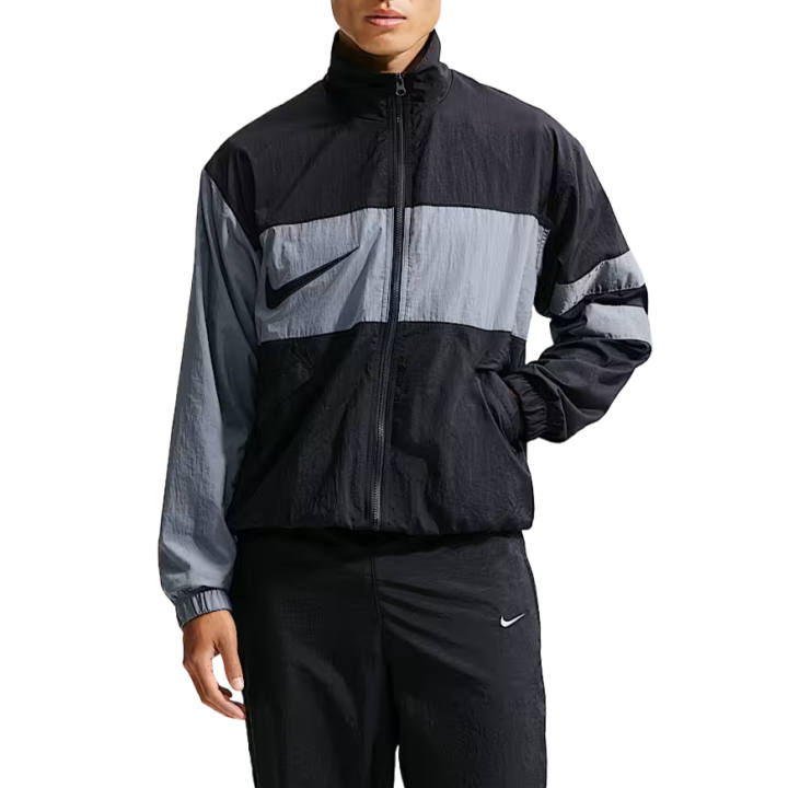 Nike Nike Jackets Men's Black/Cool Gray/Black Stand Collar Moderate Other