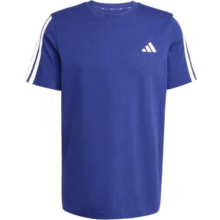 Adidas Adidas 3 Stripes T Shirts Men's Dark Blue Crew Neck