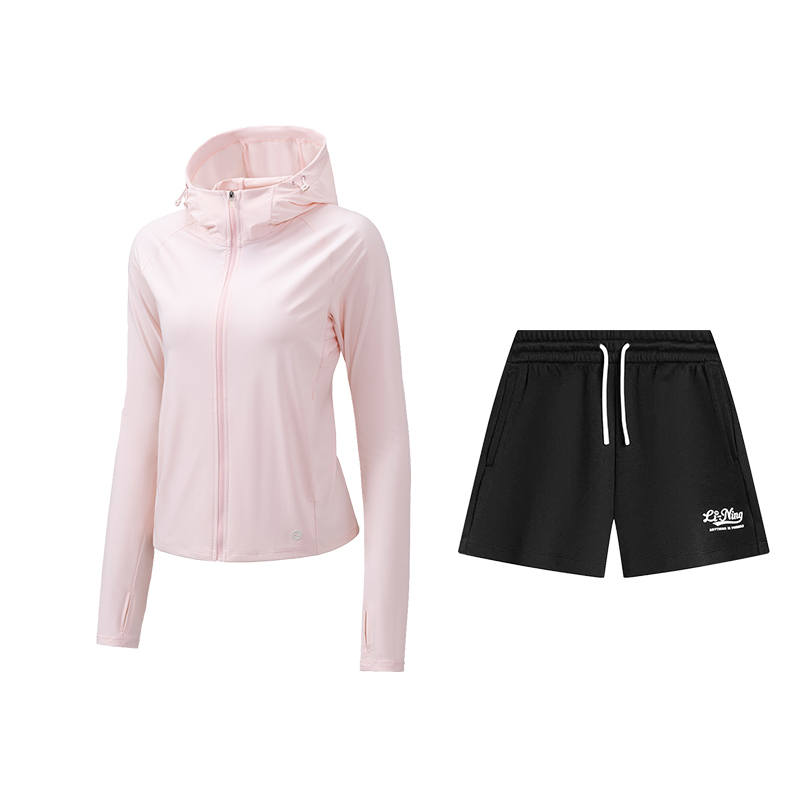 Li-Ning Li Ning Casual Suits Women's Hooded Detachable Thin
