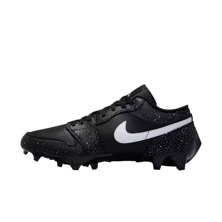 Jordan Jordan Air Jordan 1 Soccer Shoes Unisex Low Top Black/White