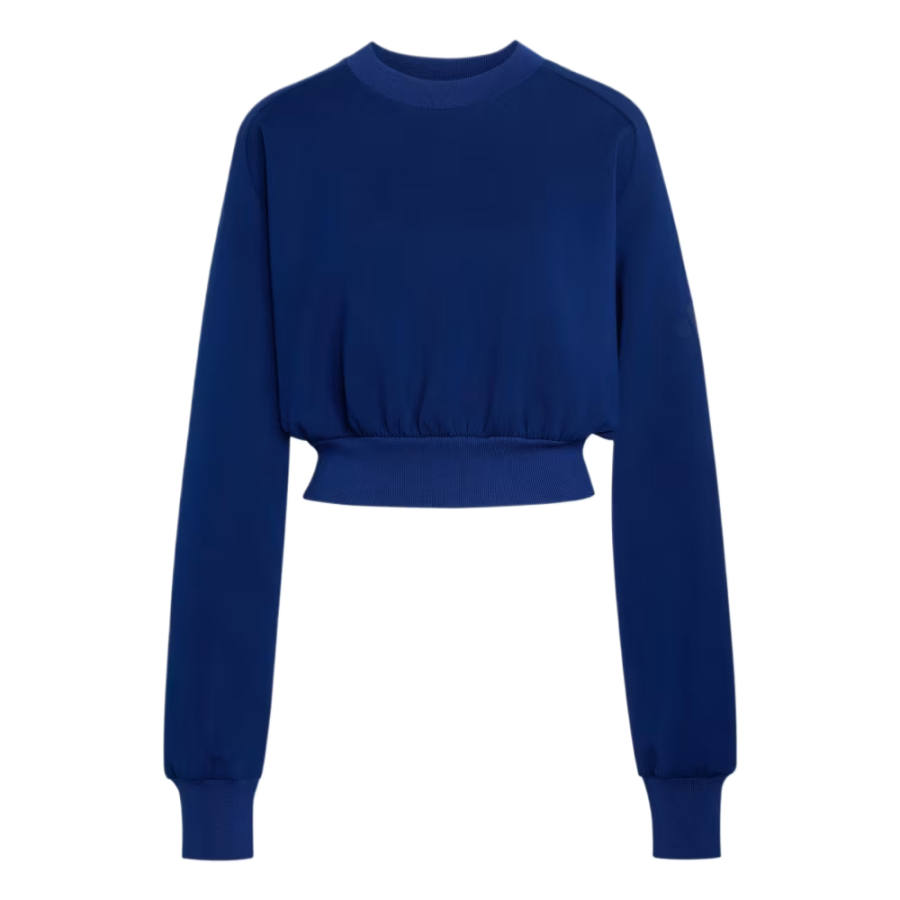 Adidas Adidas Sportswear Sweatshirts Women's Dark Blue Crew Neck Moderate