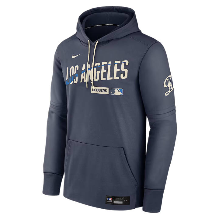 Nike Nike Sweatshirts Men's Blue Hooded Non Detachable Moderate