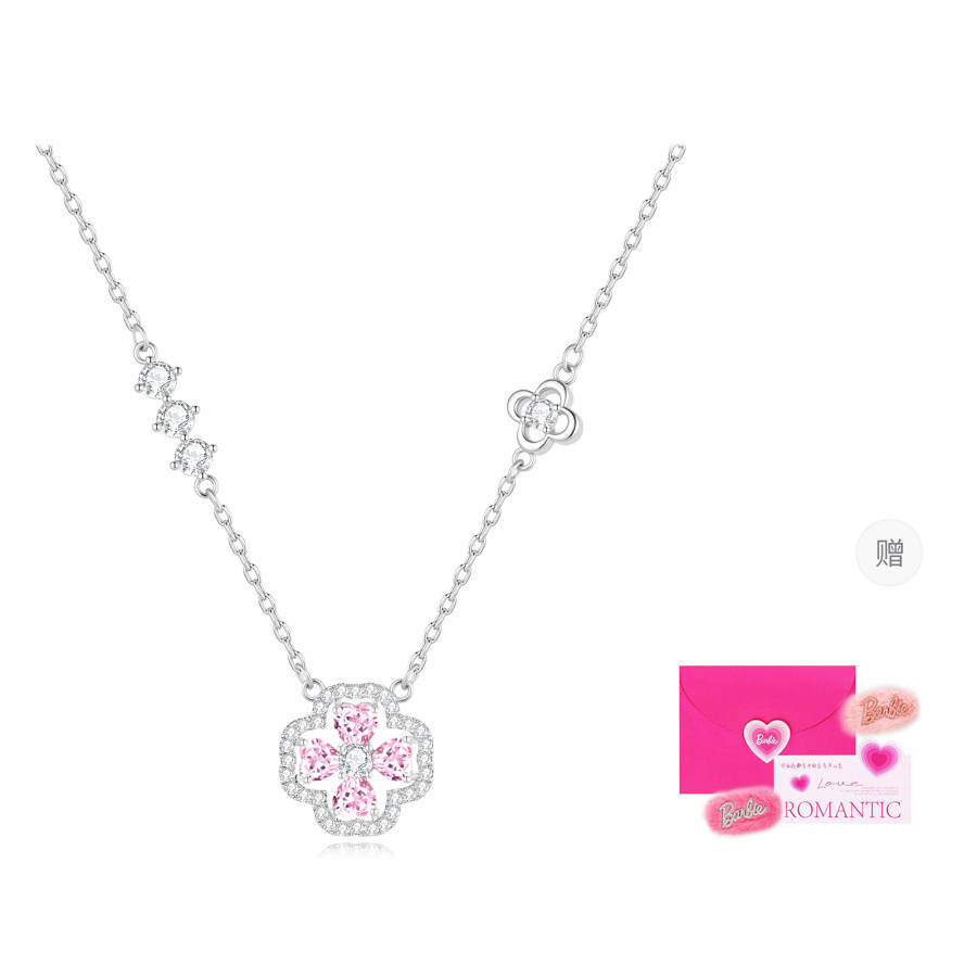 Barbie Crystal Necklaces Women's