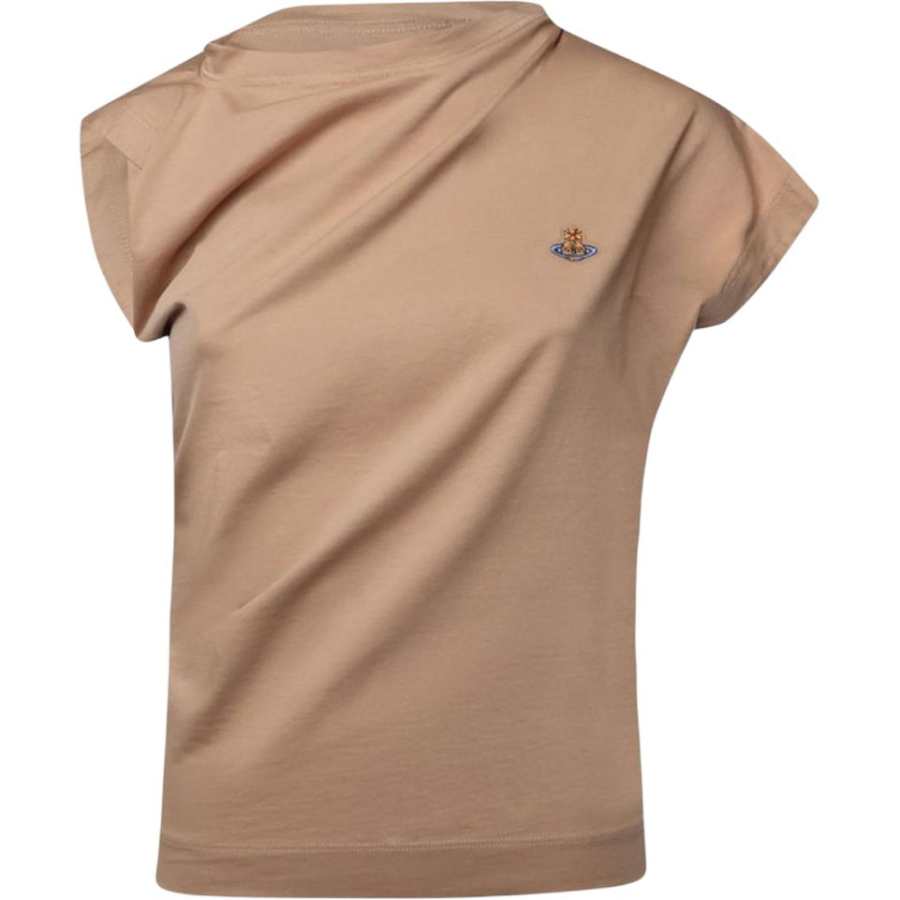 Vivienne Westwood T Shirts Women's Beige Moderate