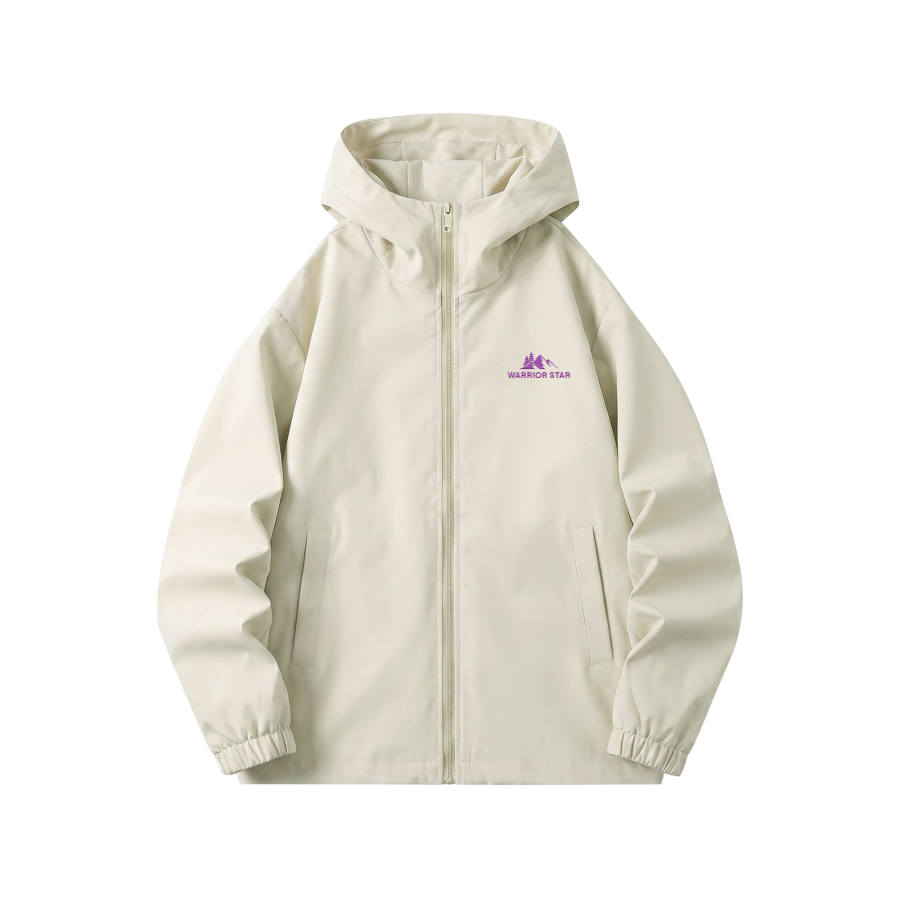 WARRIOR Jackets Unisex Hooded Non Detachable Moderate Straight Fit