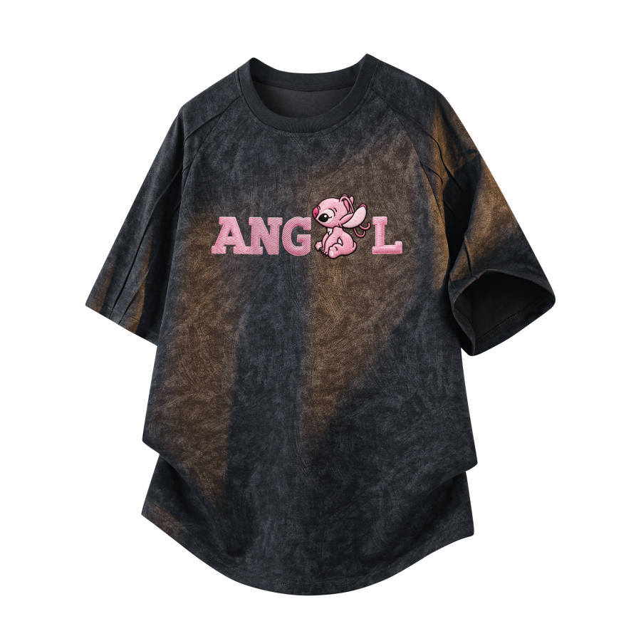 Disney T Shirts Unisex Crew Neck Moderate Straight Fit