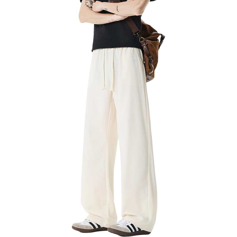 WARRIOR WARRIOR Casual Pants Unisex Thin Straight Fit Pants