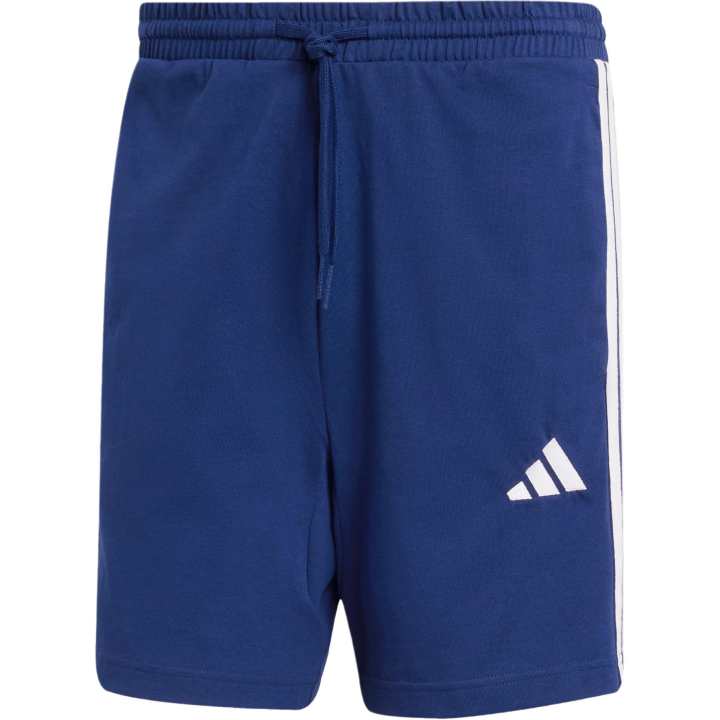 Adidas Adidas ESSENTIALS 3 Stripes Casual Shorts Men's Navy Blue/White