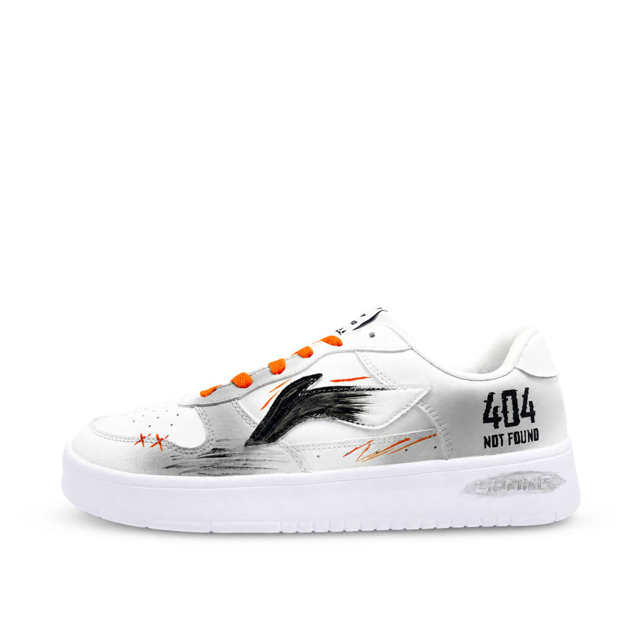 Li-Ning Li Ning Floating Boat Skateboard Shoes Men's Low Top Gray/White