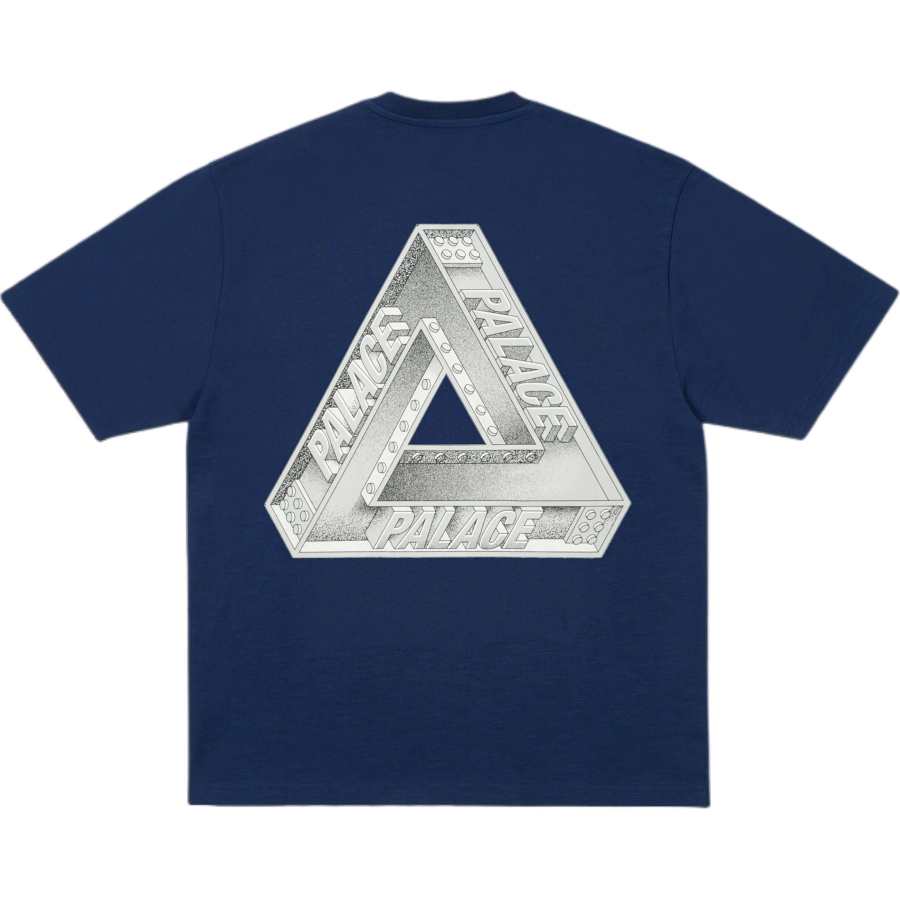 PALACE SS26 DROP8 TRI GIRDERS T SHIRT NAVY T Shirt Unisex