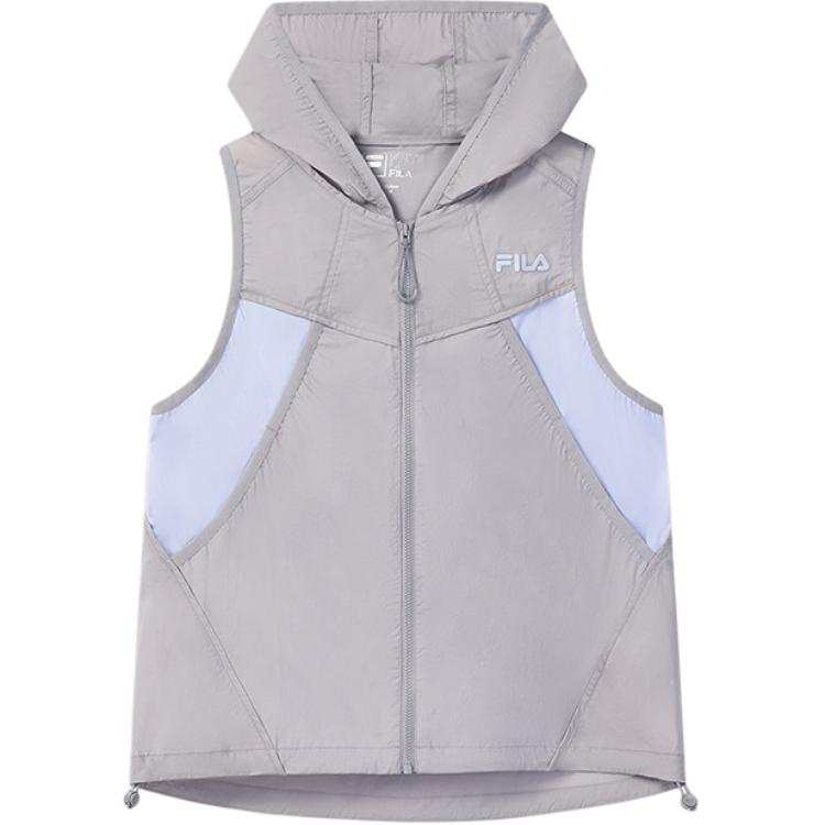FILA Vests Women's Gravel Gray GY Moderate Other