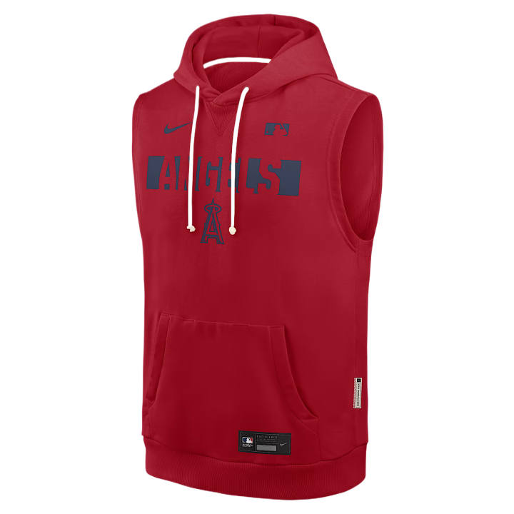 Nike Nike X MLB Dri Fit Sweatshirts Men's Sports Red Hooded Non Detachable Moderate
