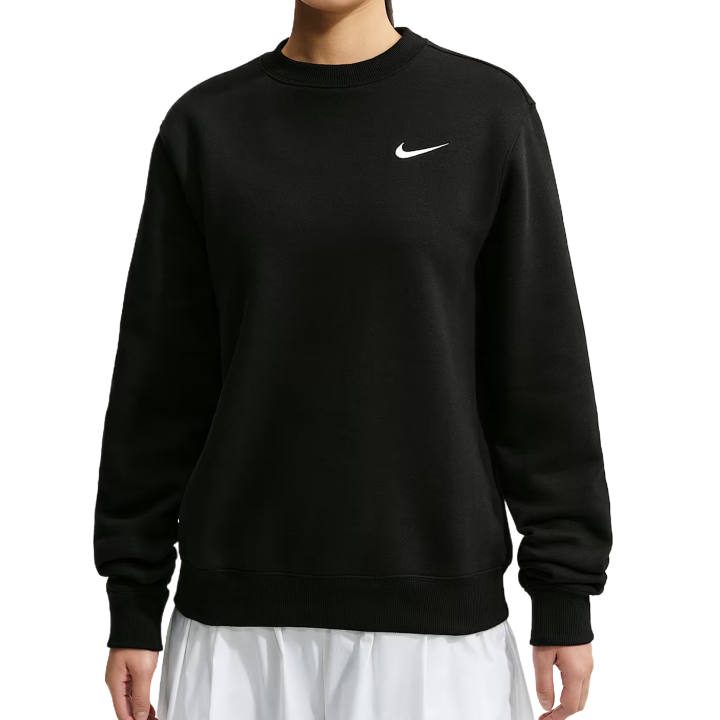Nike Nike Sweatshirts Women's All Black/Sail White Crew Neck Moderate