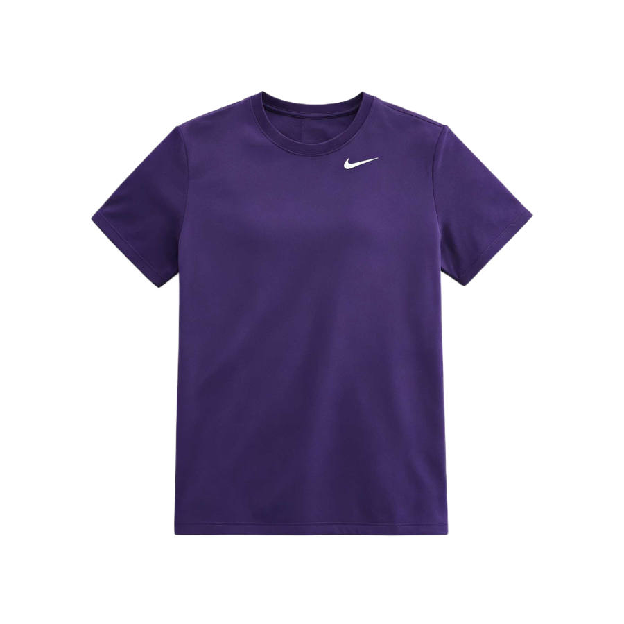 Nike Nike Fitness Clothing Women's Palace Purple Crew Neck Moderate