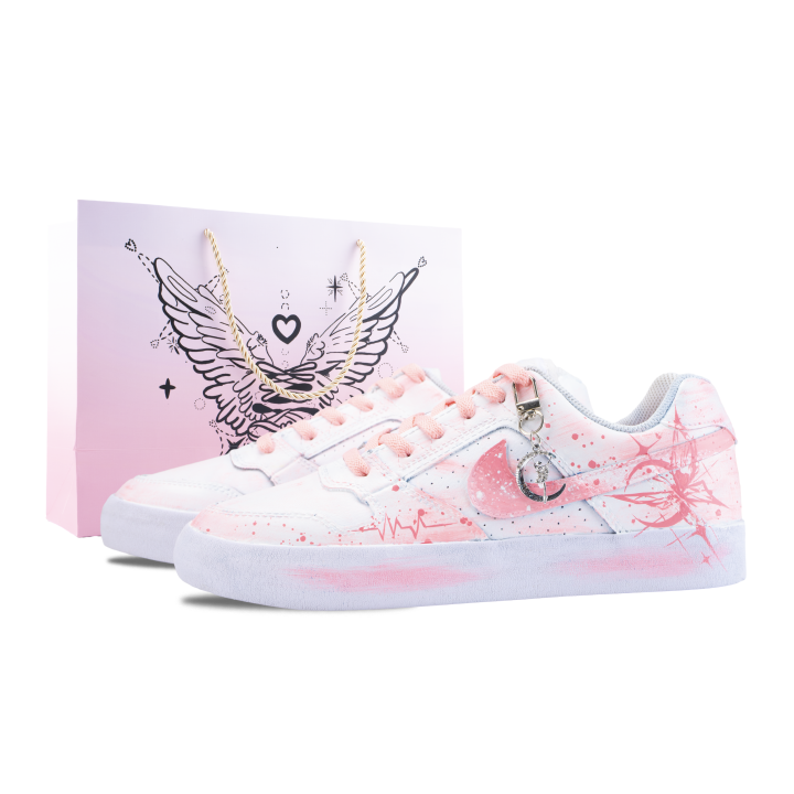 Nike Nike SB Delta Skateboard Shoes Unisex Low Top White/Pink