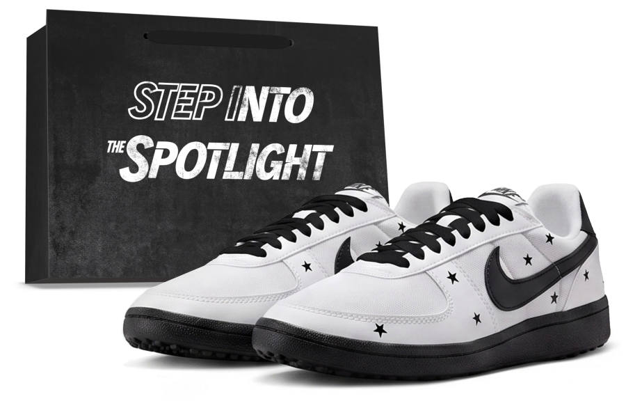 Nike Nike Field General Casual Shoes Women's Low Top Black White