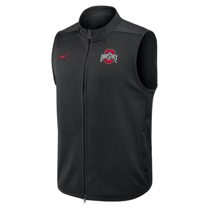 Nike Nike Therma FIT Vests Men's Black Stand Collar Other