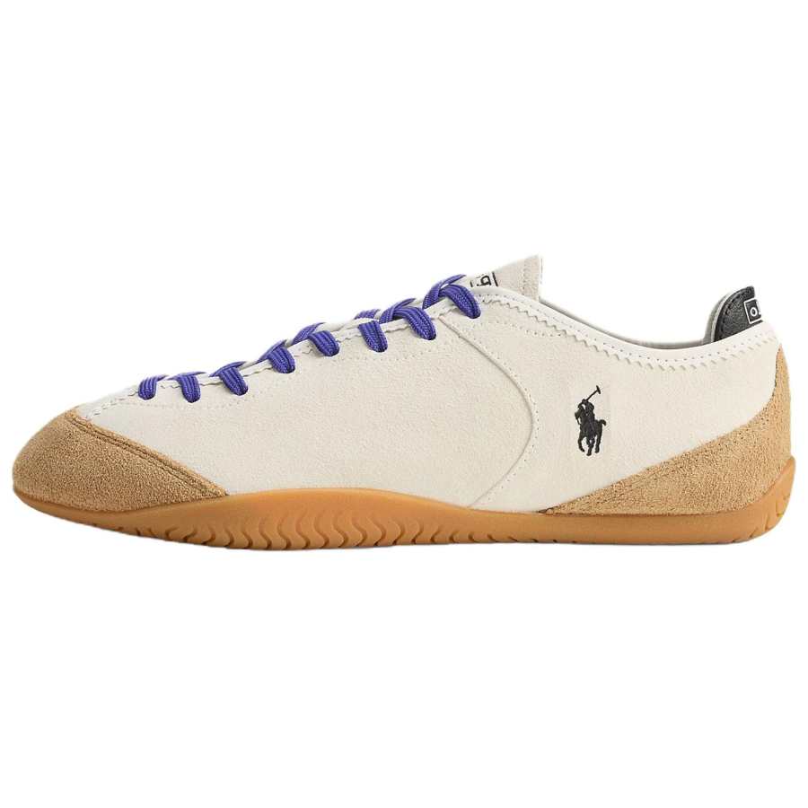 Polo Ralph Lauren Casual Shoes Women's Low Top Washed White