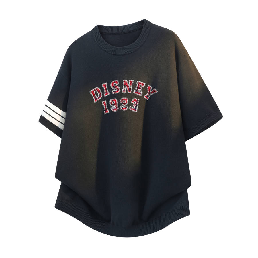 Disney T Shirts Unisex Crew Neck Moderate Straight Fit