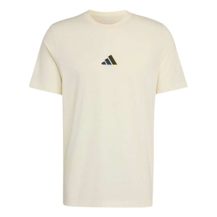 Adidas Adidas Tennis Tops Men's Ivory Crew Neck Moderate