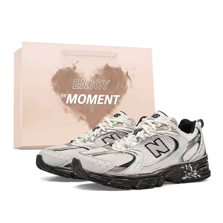 New Balance New Balance NB 530 Running Shoes Unisex Low Top Beige/Black/Brown/White