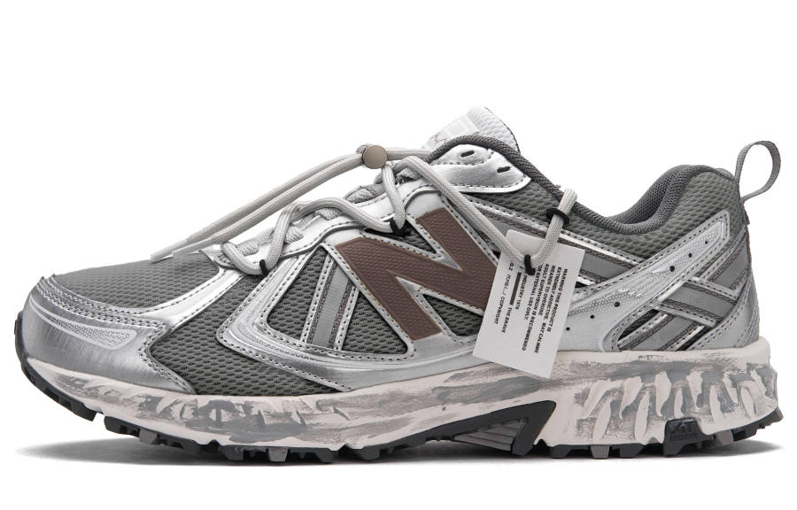 New Balance New Balance NB 410 V5 Running Shoes Unisex Low Top Silver Gray Brown