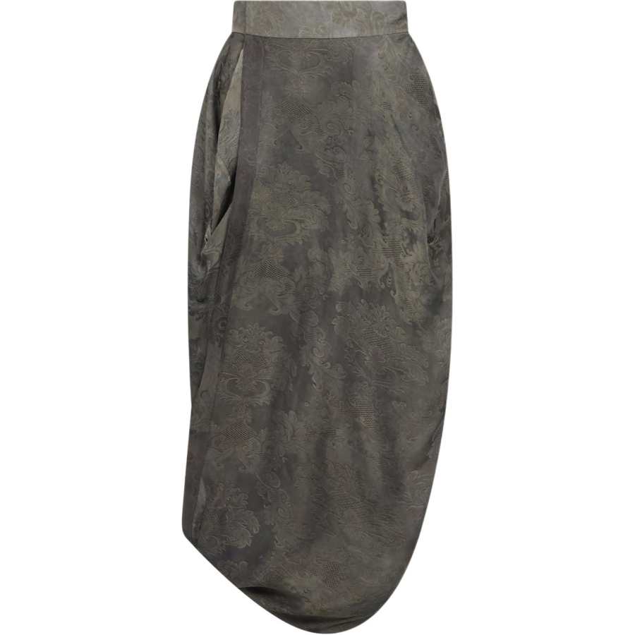 UMA WANG Casual Long Skirts Women's Dark Green Moderate Long Skirt Other