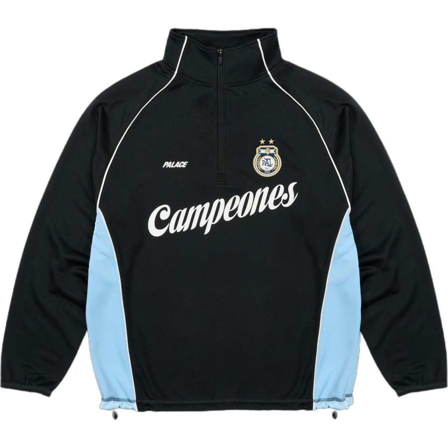 PALACE SS26 DROP8 COPA 1/4 ZIP TECHY FLEECE BLACK Sweatshirt Unisex