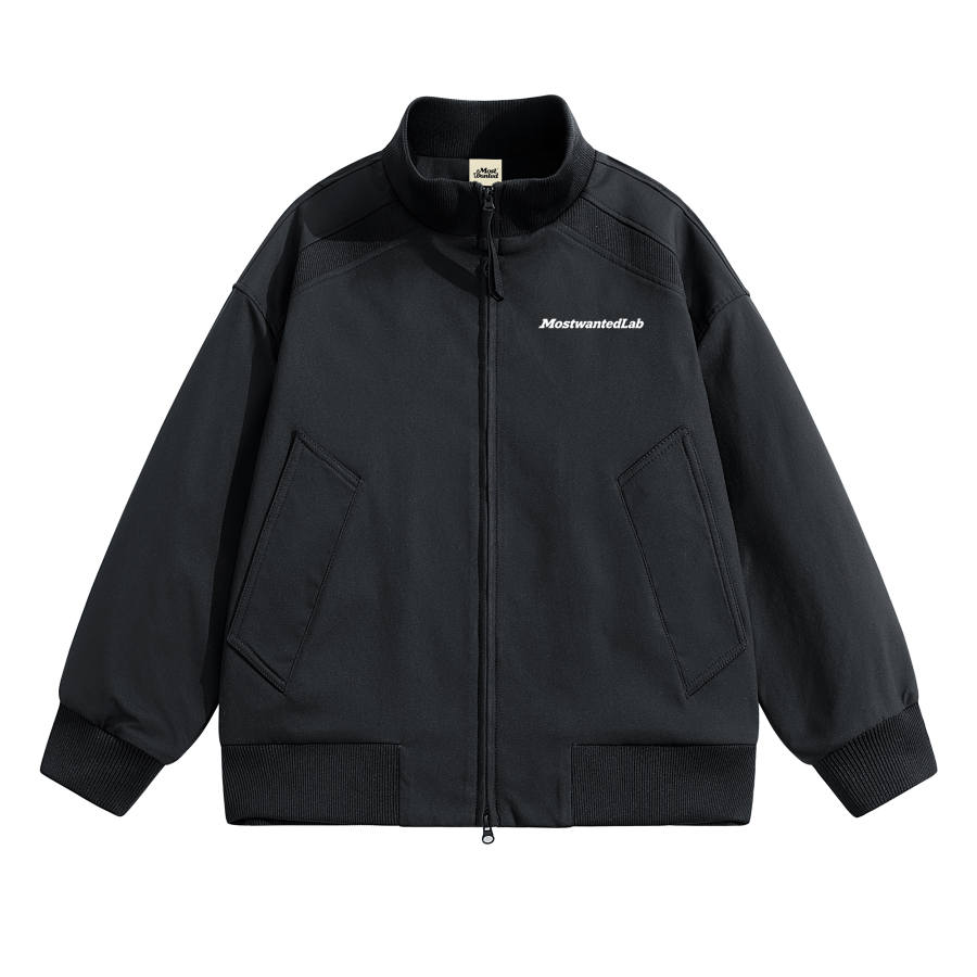 MostwantedLab MostwantedLab Jackets Unisex Stand Collar Moderate Other