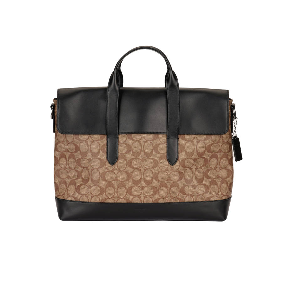 COACH Male Hamilton 38 Monogram Large Handbag Briefcase