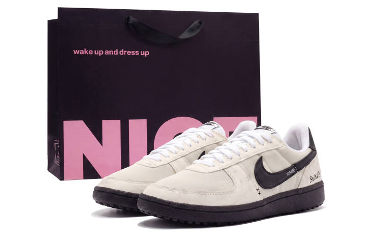 Nike Nike Field General Casual Shoes Women's Low Top Beige/White/Black